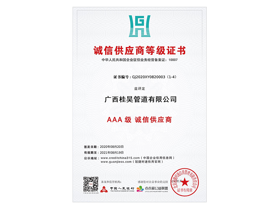 AAA 級(jí)  誠(chéng)信供應(yīng)商